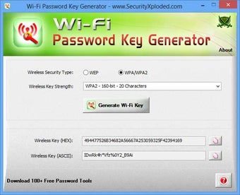 Imagen 0 para Wi-Fi Password Key Genera…