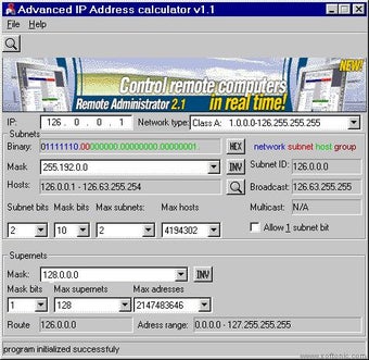 Imagen 0 para Advanced IP Address Calcu…