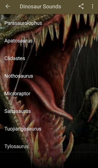 Image 0 pour Dinosaur Sounds