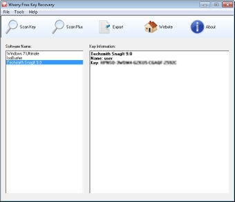 Imagen 0 para Weeny Free Key Recovery