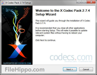 340px x 264px - Download X Codec Pack 2.7.4 for Windows - Filehippo.com