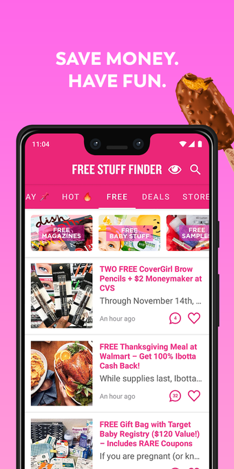 Free Stuff Finder: Save Money with Deals  Coupons