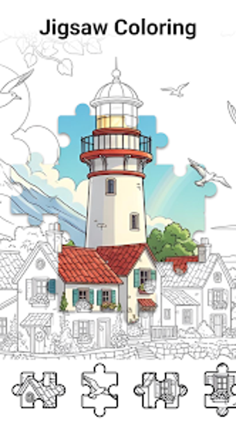 LineArt - Jigsaw Coloringの画像0