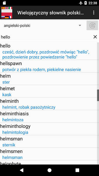 Wielojęzyczny słownik polski OFFLINE