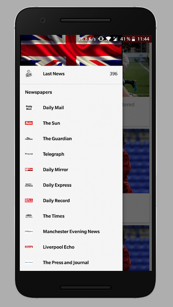 Obraz 0 dla UK Newspaper, England New…