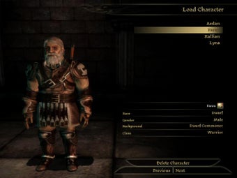 Immagine 7 per Dragon Age: Origins Chara…