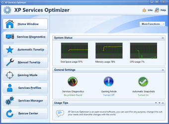 XP Services Optimizer