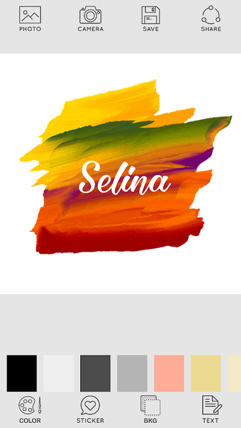 Imagen 0 para Name Art Focus Filter