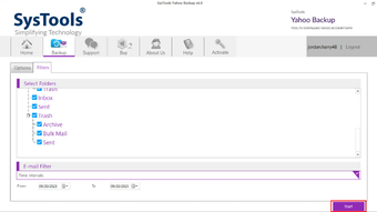 Image 0 pour SysTools Yahoo Backup Too…
