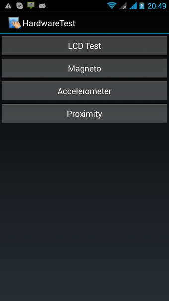 Hardware Sensors / LCD Test