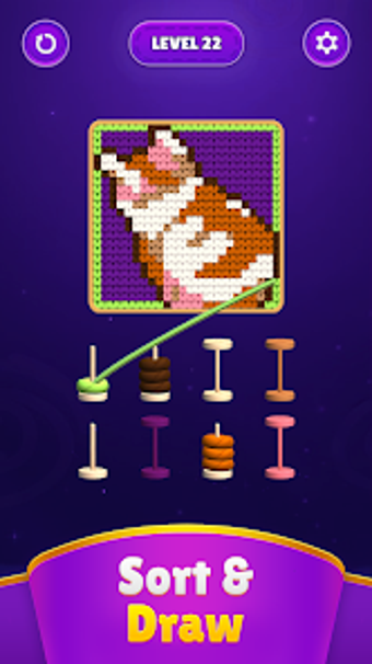 Bild 0 für Wool Sorting Yarn Puzzle