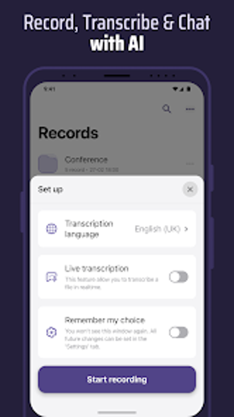 Bild 0 für Voice  Transcribe - Quick…