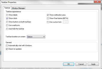 Bild 0 für Dual Monitor Taskbar