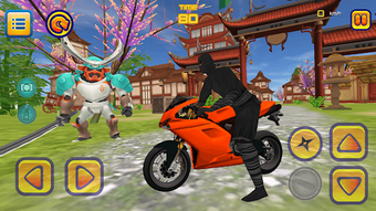 Obraz 0 dla Motorbike Ninja Samurai C…