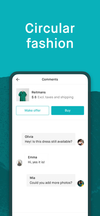 Vinted: sell  buy clothing
