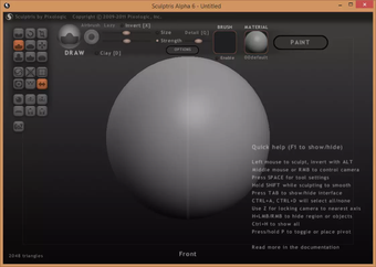 Image 4 for Sculptris