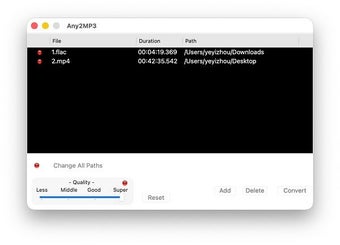 Bild 0 für Any2MP3 for Mac