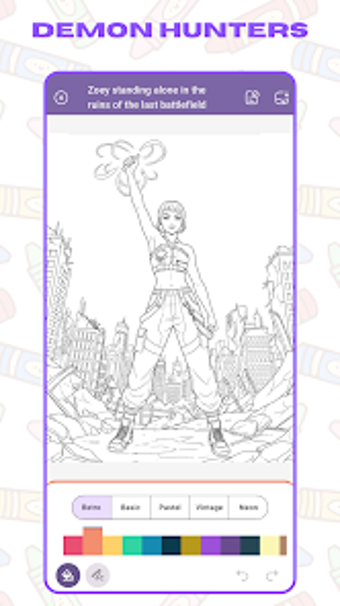 Bild 0 für Demon Hunters KPop Colori…