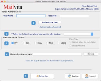 Image 0 pour MailVita Yahoo Backup for…