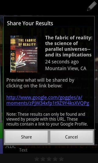 Obraz 0 dla Google Goggles