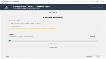 Image 0 pour Softaken XML Converter