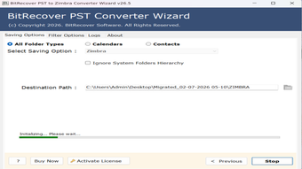 BitRecover PST to Zimbra …的第0张图片