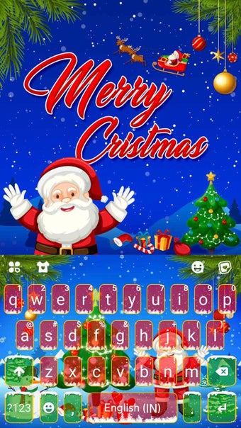Image 0 pour Santa Christmas Day Keybo…