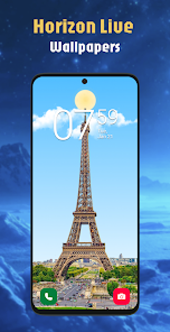 Immagine 0 per Horizon 4K Live Wallpaper…