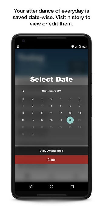 Imagen 0 para Attendance (For Students)