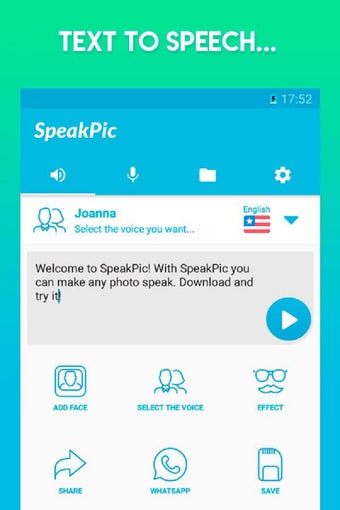 Imagen 0 para SpeakPic - Make photos sp…