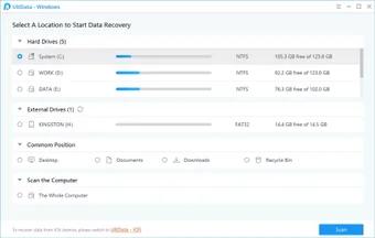 Obraz 4 dla UltData - Windows Data Re…