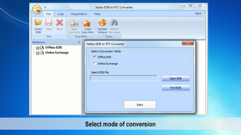Image 0 for Stellar EDB to PST Conver…