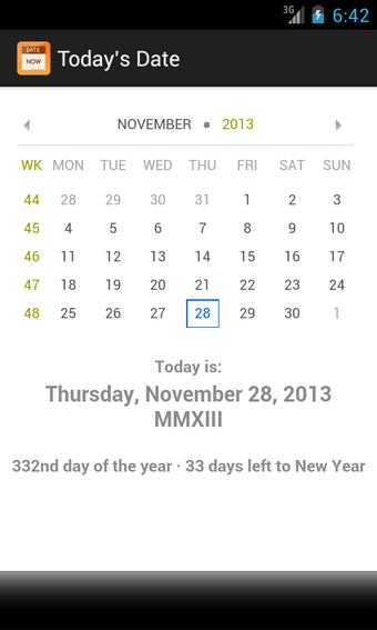 Today's Date的第0张图片