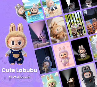 Labubu Doll Wallpaper的第0张图片