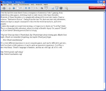 Immagine 2 per Word Reader