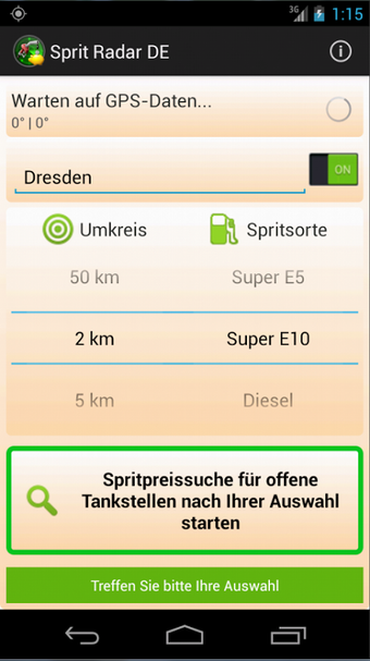 Imagen 0 para Sprit Radar DE Free