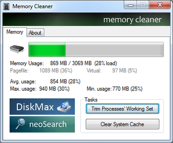 Image 0 for KoshyJohn Memory Cleaner