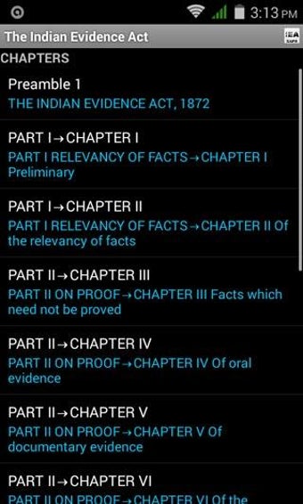 Image 0 for Evidence Act