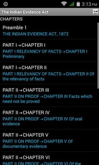 Evidence Act