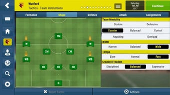 Immagine 5 per Football Manager Mobile 2…