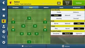Immagine 7 per Football Manager Mobile 2…