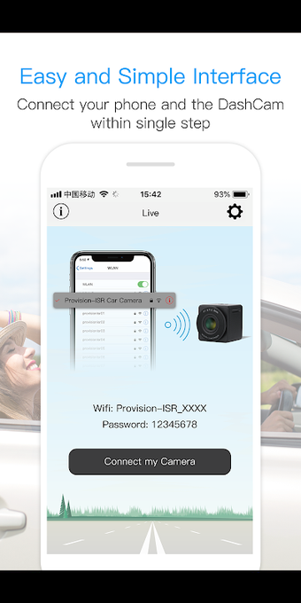 Immagine 0 per Provision DashCam
