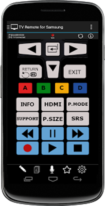 Immagine 3 per TV Remote for Samsung Sma…