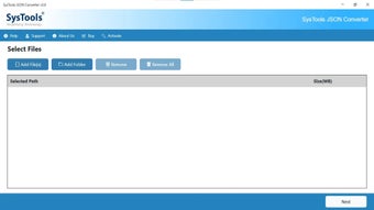 Image 0 for SysTools JSON Converter T…