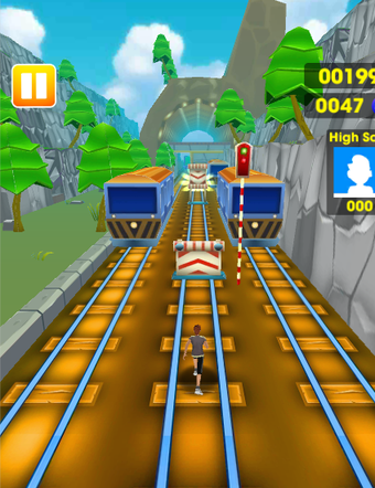 Boy Train Runner - Subway Fastest Surf Run