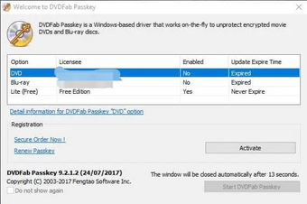 Obraz 1 dla DVDFab Passkey Lite