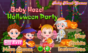 Baby Hazel Halloween Party