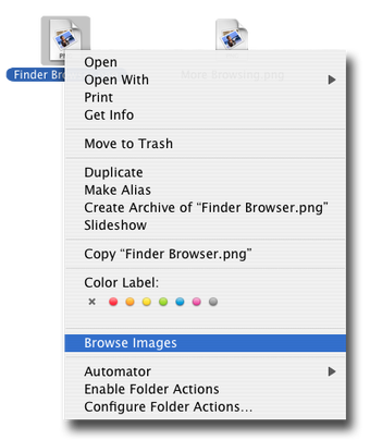 Finder Browser