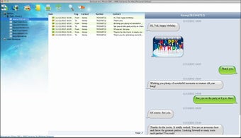 Backuptrans iPhone SMS + MMS Extractor for Mac