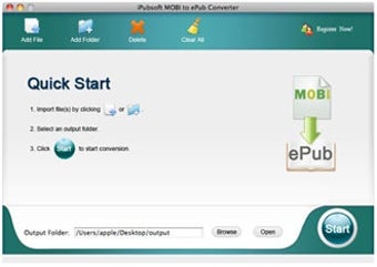 Image 0 pour iPubsoft MOBI to ePub Con…